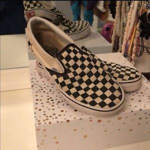 Checkered Vans